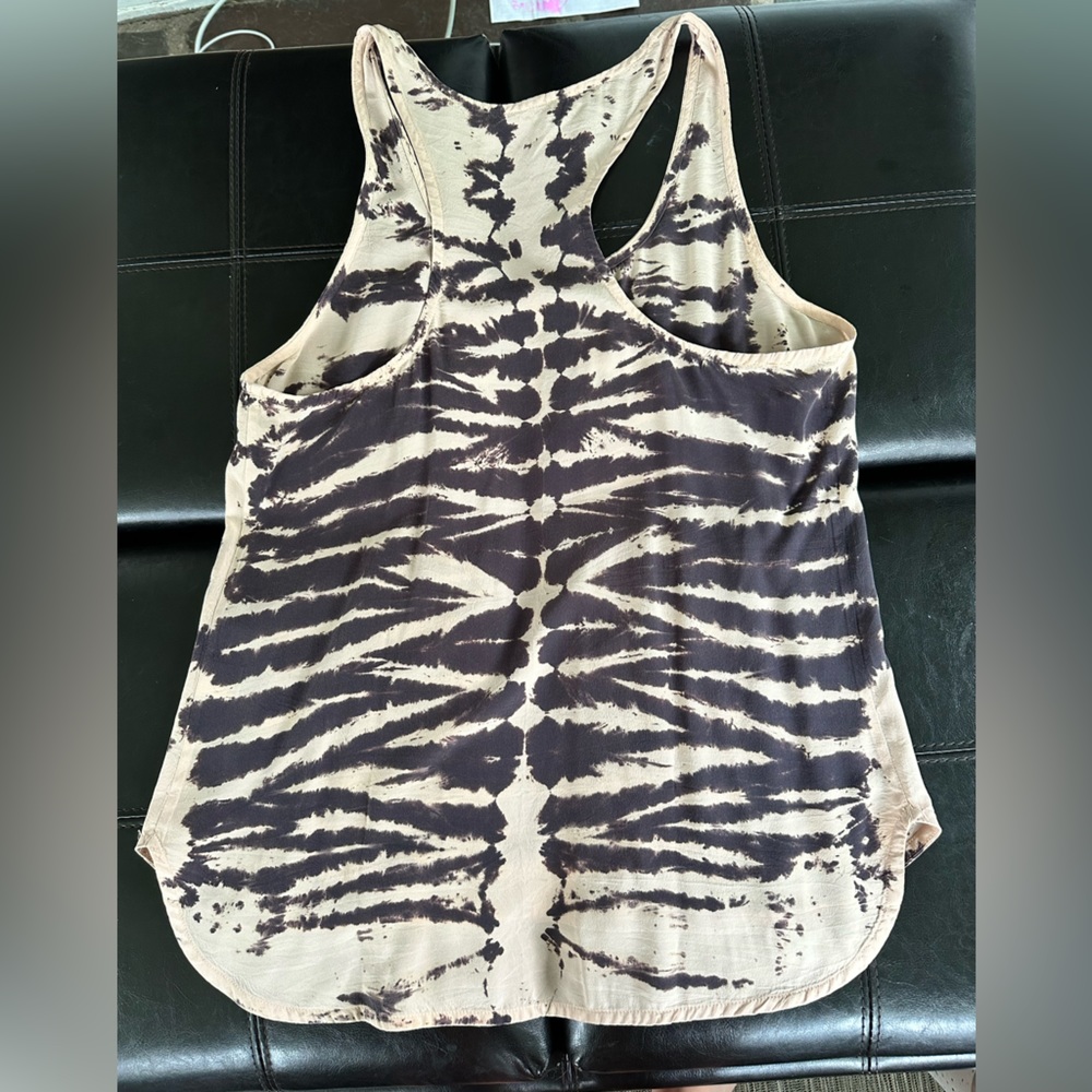 Gypsy global village 100% silk tank